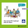 Info-Heft für Eltern: Was ist die HPV-Impfung? (in Leichter Sprache)